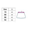 2-dílný komplet pro holčičku New Baby Cool Girls bílá - vel. 86 (12-18m)