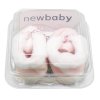 Kojenecké zimní capáčky New Baby růžové 0-3 m - vel. 116/122