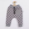 Kojenecké tepláčky Koala Dots šedá - vel. 62 (3-6m)