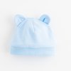 Kojenecká bavlněná čepička New Baby Kids modrá - vel. 74 (6-9m)
