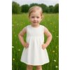Kojenecké mušelínové šaty New Baby Elizabeth - vel. 74 (6-9m)