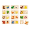 Dřevěné puzzle Viga Krmení zvířátek