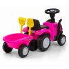 Odrážedlo NEW HOLLAND T7 TRAKTOR Milly Mally růžové