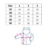 Kojenecké tepláčky a mikinka Koala Panther girl - vel. 62 (3-6m)