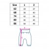 Kojenecké tepláčky a mikinka Koala Panther girl - vel. 86 (12-18m)