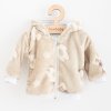 Kojenecká Wellsoft zimní mikinka s kapucí New Baby Polar Bear - vel. 74 (6-9m)