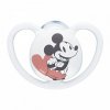 Šidítko Space NUK 0-6m Disney Mickey Mouse bílá - vel. 0-6 m