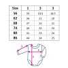 Kojenecké body New Baby Classic II medvídek bílý - vel. 80 (9-12m)