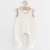 Kojenecké dupačky New Baby Classic II Uni 3ks béžové - vel. 62 (3-6m)