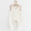 Kojenecké dupačky New Baby Classic II Uni 3ks béžové - vel. 74 (6-9m)