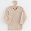 Kojenecká košilka New Baby Classic II Uni 3ks béžová - vel. 56 (0-3m)