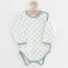 Kojenecké celorozepínací body New Baby Classic II Uni 3ks mátové - vel. 62 (3-6m)