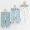 Kojenecké polodupačky New Baby Classic II Uni 3ks mátová - vel. 62 (3-6m)