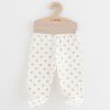 Kojenecké polodupačky New Baby Classic II Uni 3ks béžová - vel. 80 (9-12m)