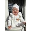 Kojenecká laclová sukýnka New Baby Luxury clothing Laura bílá - vel. 86 (12-18m)