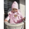 Kojenecká bavlněná čepička New Baby Luxury clothing bílá - vel. 92/98