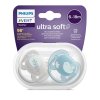 Šidítko Avent Ultrasoft Premium zvířátka 6-18 m 2ks kluk - vel. 6-18 m