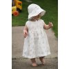 Kojenecké mušelínové šaty New Baby Zoe - vel. 74 (6-9m)