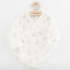 Kojenecké mušelínové body s bočním zapínáním New Baby Zoe - vel. 62 (3-6m)