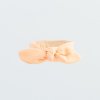 Kojenecká mušelínová čelenka New Baby Leny peach - vel. 62 (3-6m)