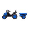 Elektrický traktor s vlečkou Milly Mally Farmer modrý