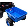 Elektrický traktor s vlečkou Milly Mally Farmer modrý