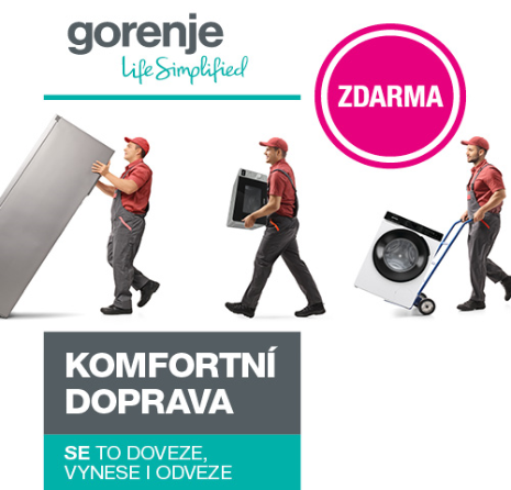 Komfortní doprava zdarma