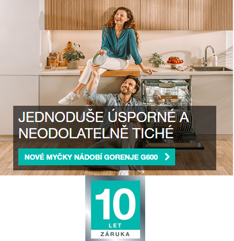 Výhodné myčky Gorenje 2025