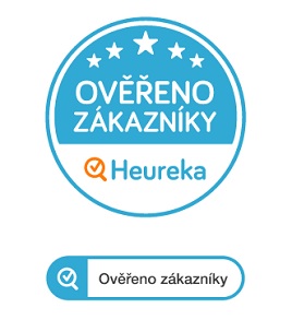 Získaný certifikát Heureka ověřeno zákazníky.
