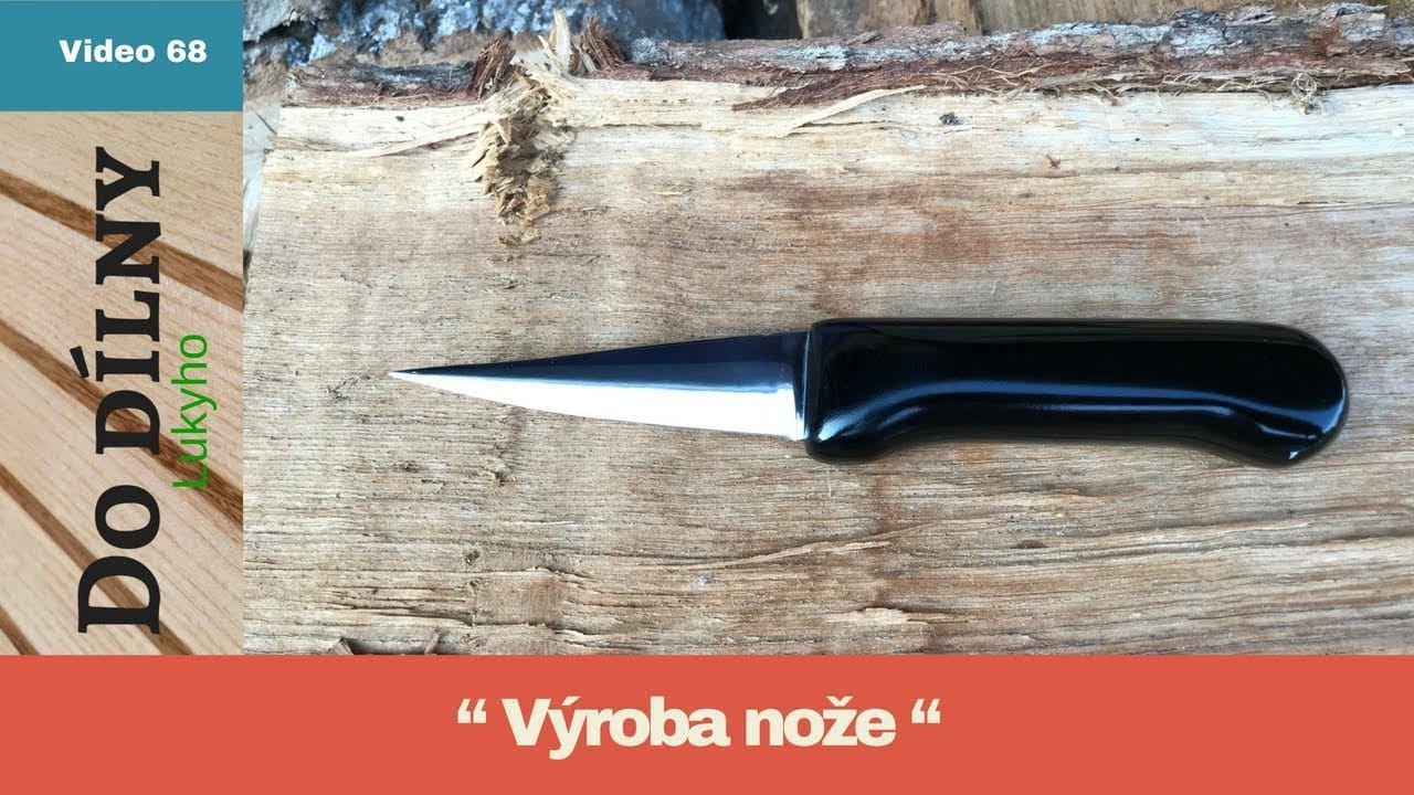 “Výroba nože“ – střenka nože epoxidová pryskyřice