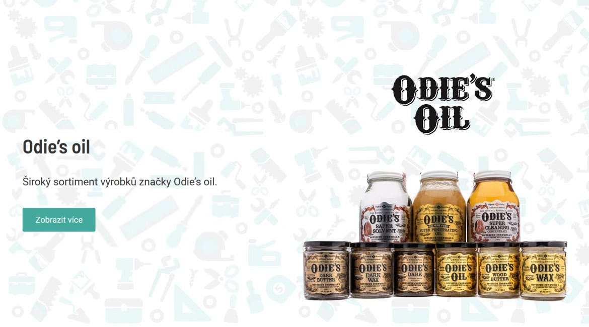 Oleje na dřevo Odies oil