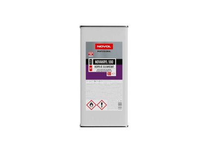 Bezbarvý lak Novol Novakryl 590 5 l (bez tužidla)