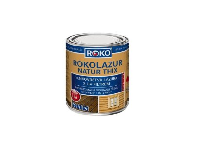 Roko Rokolazur Natur Thix 0,75 l Bezbarvá