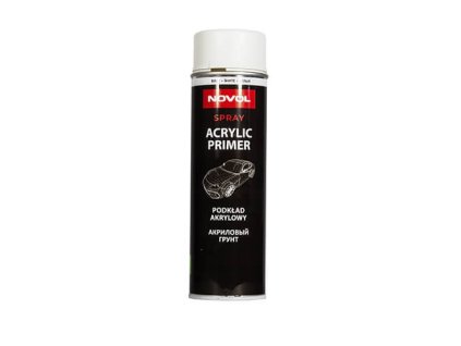NOVOL plnič acryl primer BÍLÝ sprej, 500 ml