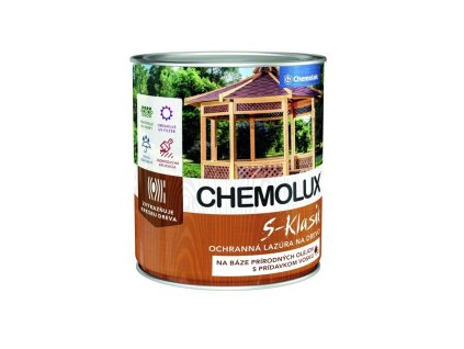 Chemolak Chemolux s-Klasik Palisandr Tmavý 0289 4L