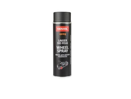 NOVOL lak WHEEL černý mat sprej 500 ml