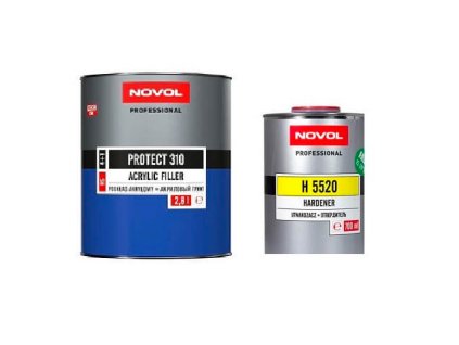 NOVOL plnič PROTECT 310 4:1 šedý, 2,8 l + 0,7 l tužidla