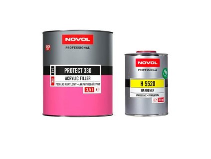NOVOL Plnič PROTECT 330 ČERNÝ 3,5l + 0,7l