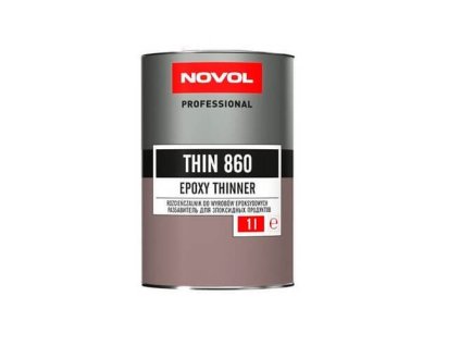 NOVOL Thin 860 epoxidové ředidlo, STANDARD, 1l