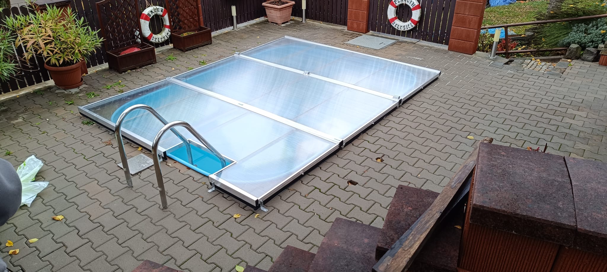 Realizace zastřešení bazénu HP18