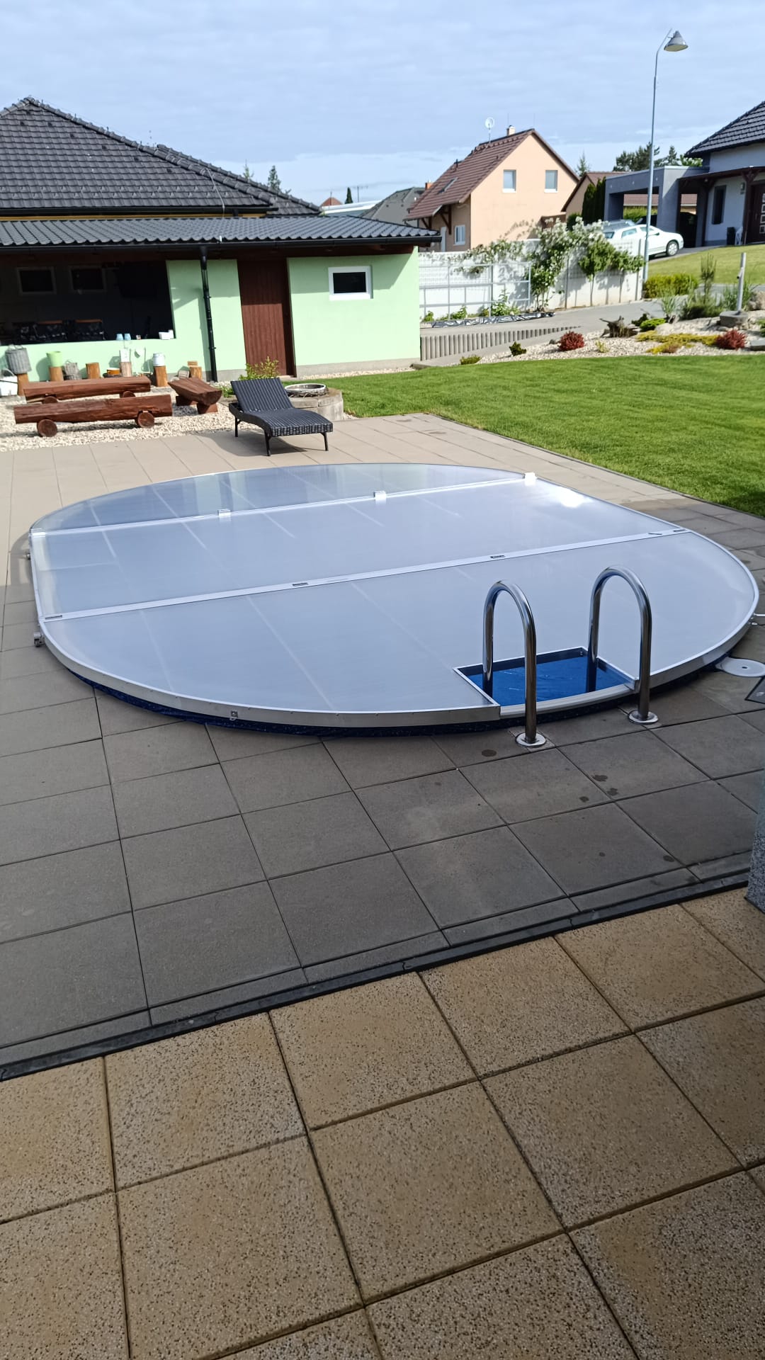 Realizace zastřešení bazénu HP21