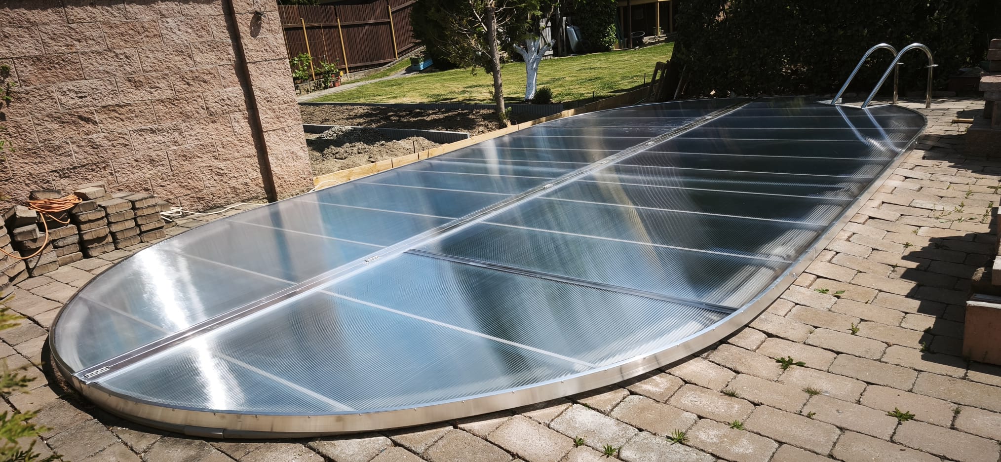 Realizace zastřešení bazénu HP27