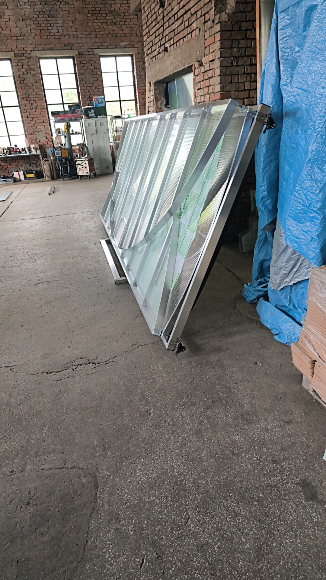 Realizace zastřešení bazénu HP35