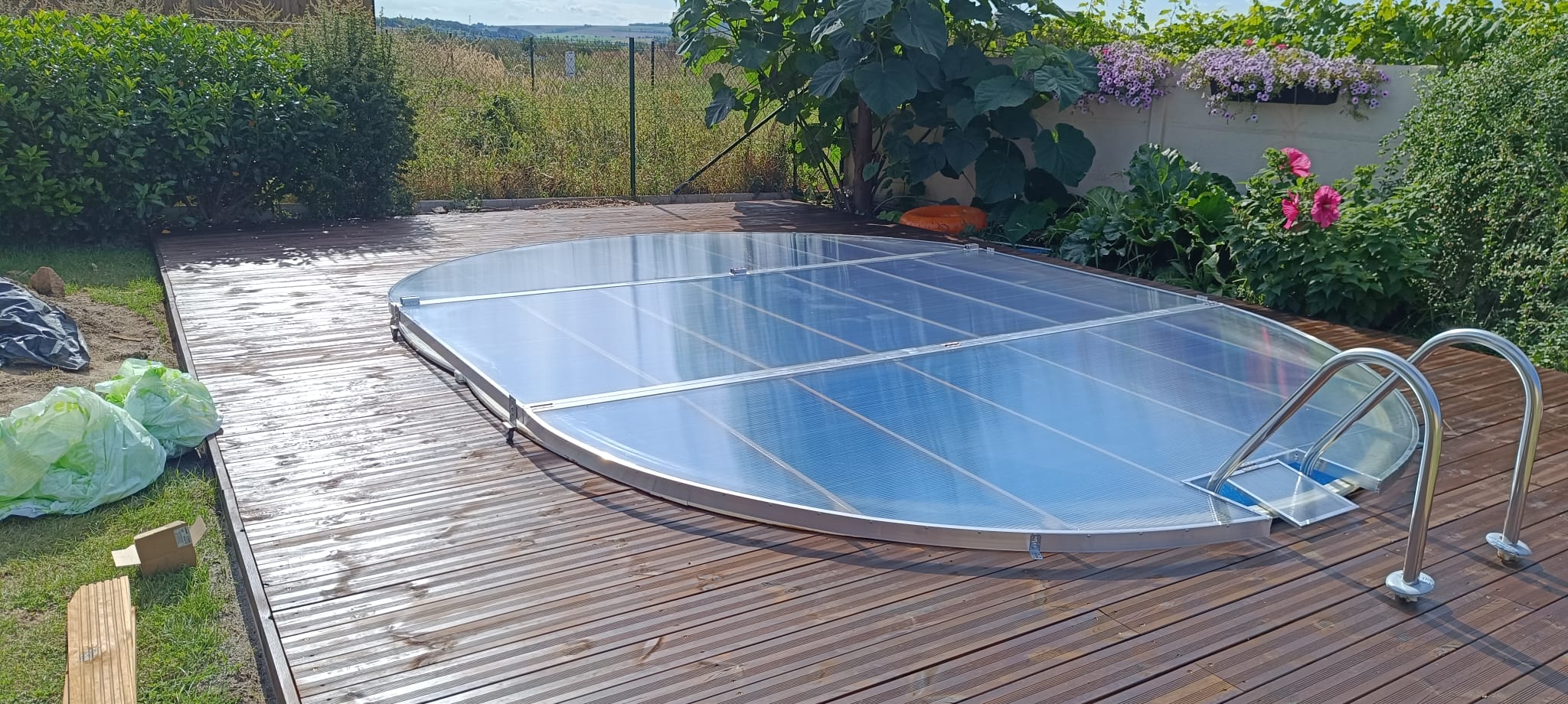 Realizace zastřešení bazénu HP5