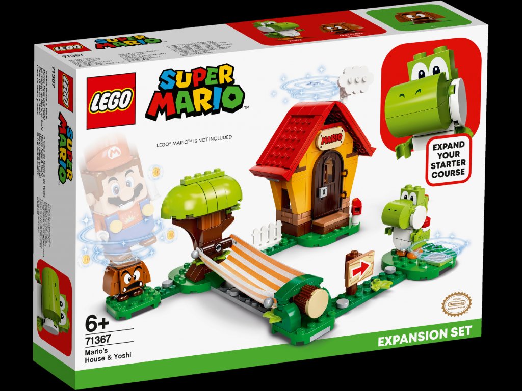LEGO Super Mario 71367 Mariův dům a Yoshi – rozšiřující set