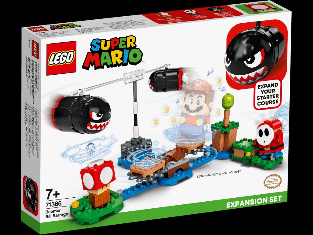 LEGO Super Mario 71366 Palba Boomer Billa – rozšiřující set