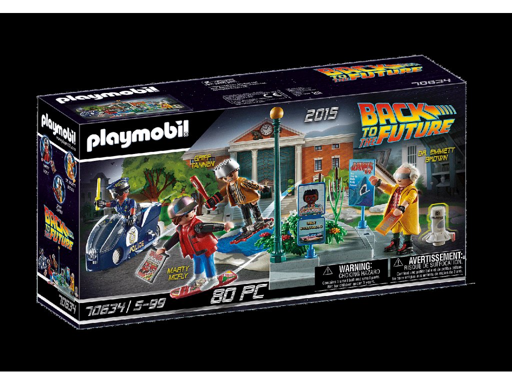 Playmobil 70634 Back to the Future II Pronásledování s Hoverboardem 70634