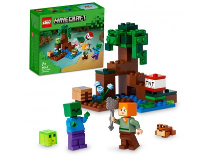 LEGO® Minecraft® 21240 Dobrodružství v bažině