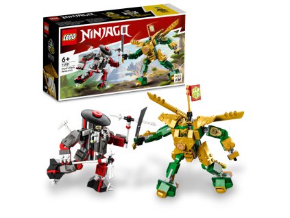 LEGO® NINJAGO® 71781 Lloyd a bitva robotů EVO