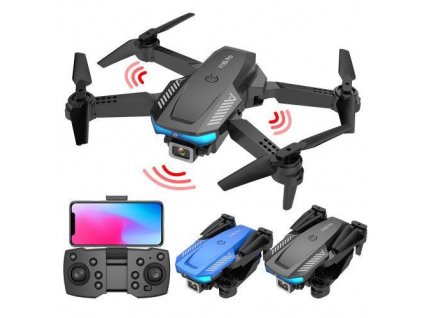f185 pro drone black blue